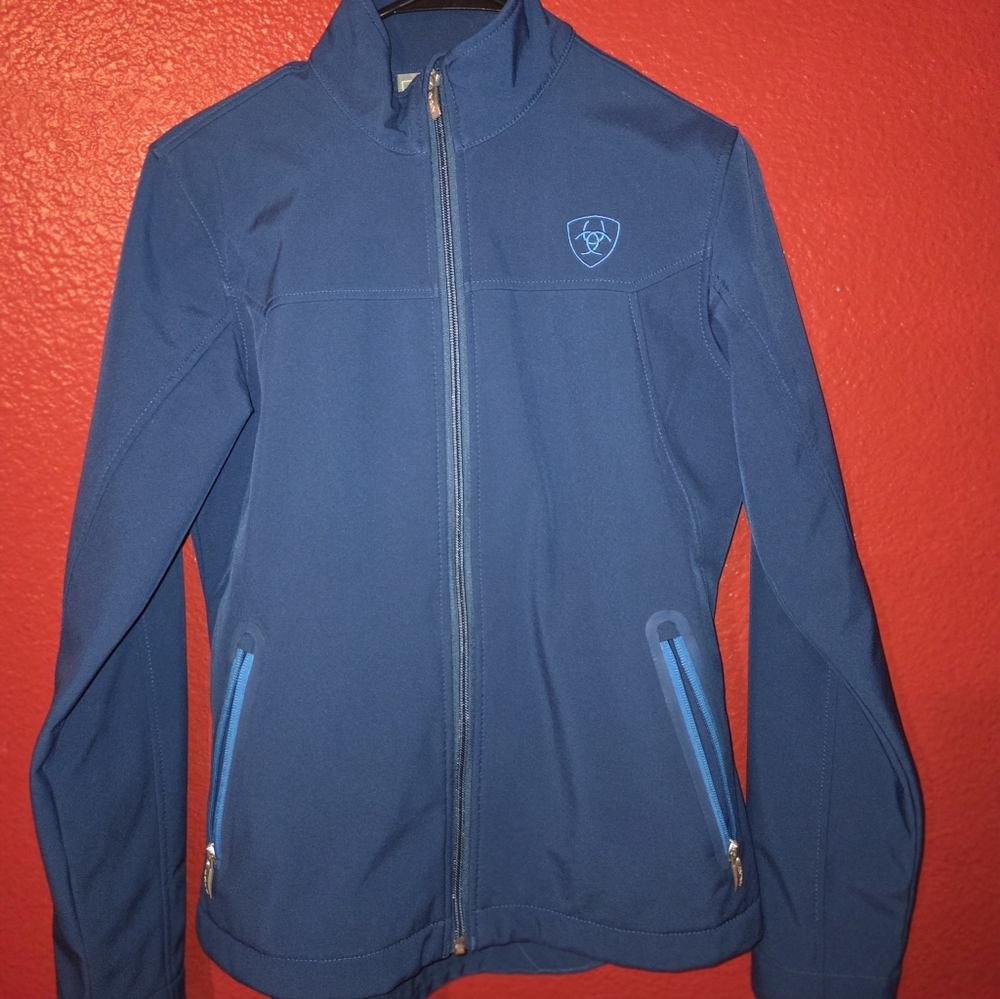 Ariat Navy Blue Women's Lightweight Softshell Jacket